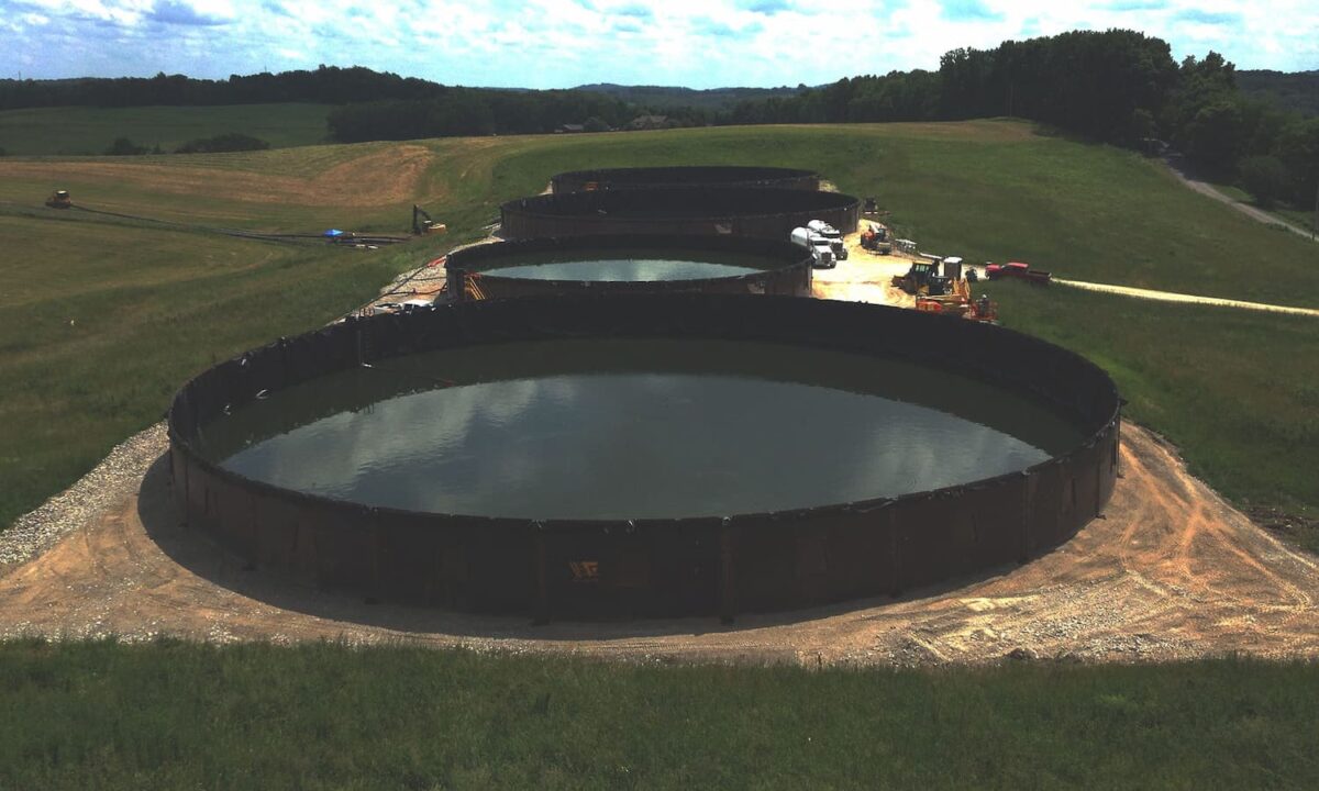 fracking pond